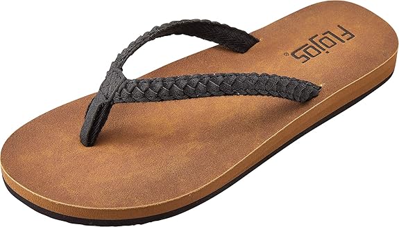 Flojos Sky - Women's Sandal - Black/Tan (171)
